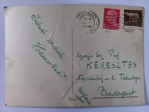 AK Postcard CPA  Italien Como & Brunate