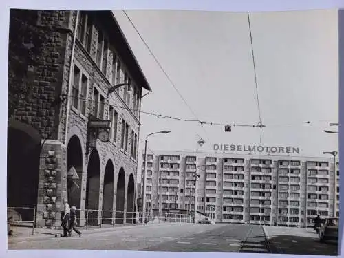 Vintage Foto DDR Nordhausen Rathaus in der Rautenstrasse Grossformat 23x17 cm
