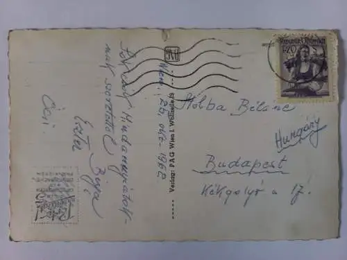 AK Postcard CPA  Wien, Graben mit Pestsäule 1962