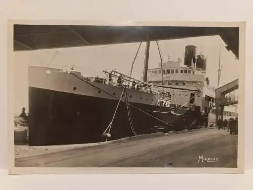 AK Postcard CPA Marseille Porte de l'ORIENT Bassin de la Joliette - Schiff
