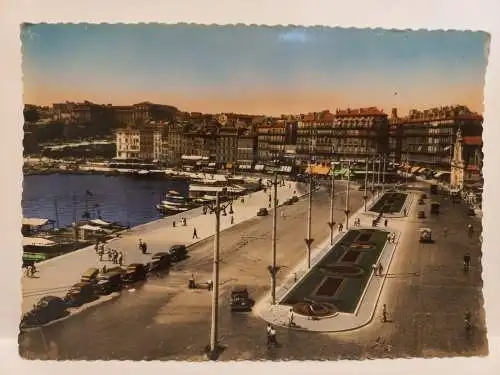 AK Postcard CPA Marseille Le Quai des Belges