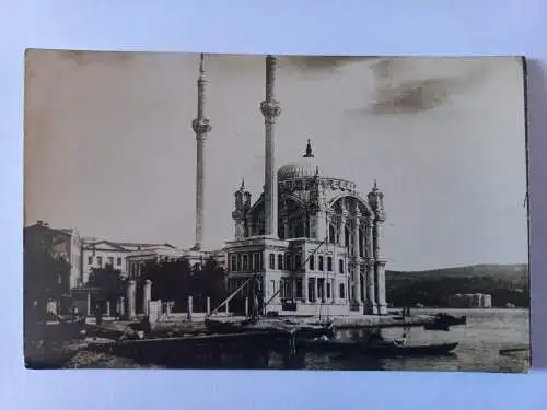 AK Postcard CPA Türkei Konstantinopel Mosque  Moschee Ortakevy c1920