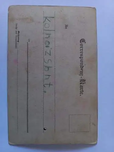 AK Postcard CPA Corvara m. Sass Songher