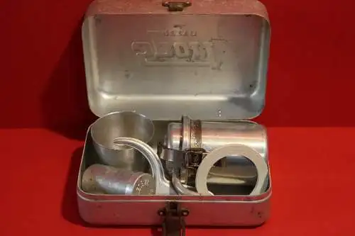 RAR Vintage Sport Presso Mini Camping Kaffeekocher Set 1960/70s Ungarn