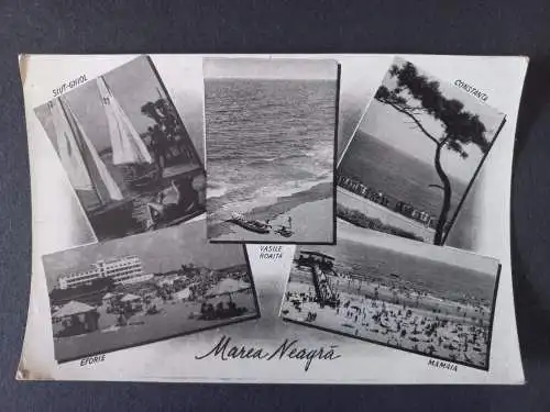 AK Postcard CPA Rumänien Marea Neagrá