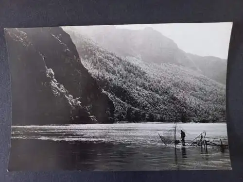 AK Postcard CPA Rumänien DUNĂREA LA CAZANE