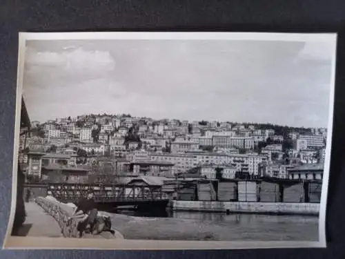 Vintage Foto Kroatien Fiume Panorama 1967