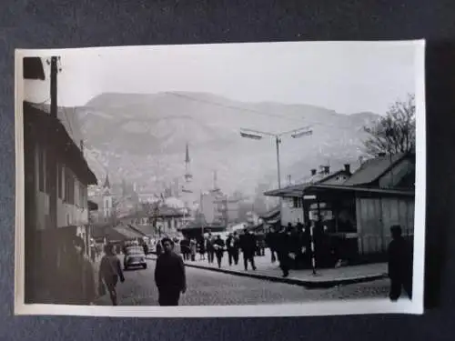 Vintage Foto Bosnien-Herzegowina Sarajevo - Türkischer Markt 1967