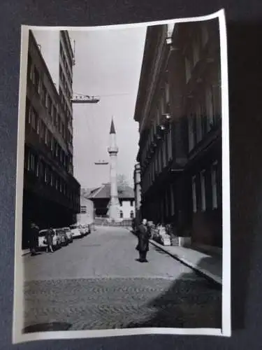 Vintage Foto Bosnien-Herzegowina Sarajevo - Strassenszene 1967