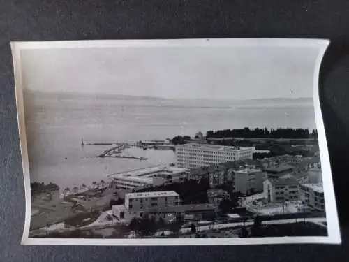 Vintage Foto Kroatien Split Blick zum Meer 1967