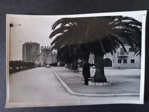 Vintage Foto Kroatien Gradina Trsat  1967