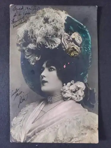 Antik AK Postcard CPA  Junge Dame - Portrait 1905