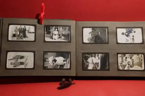 Antik Fotoalbum mit 104 Bilder - bitte Bilder anschauen!. C1920