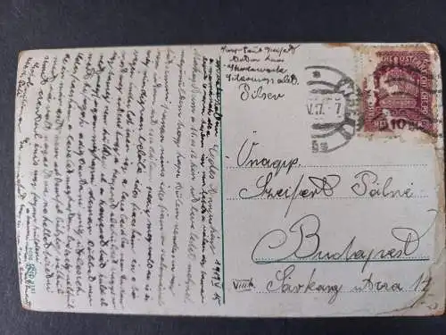 AK Postcard CPA  Tschechoslowakei Plzeň Pilsen  1917