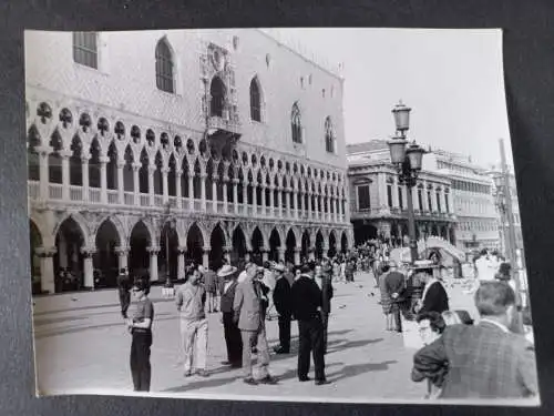 Vintage Foto Italien -  Venedig Dogenpalast, Markusplatz  1960s
