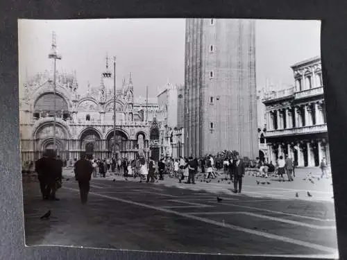 Vintage Foto Italien -  Venedig , Markusplatz  1960s
