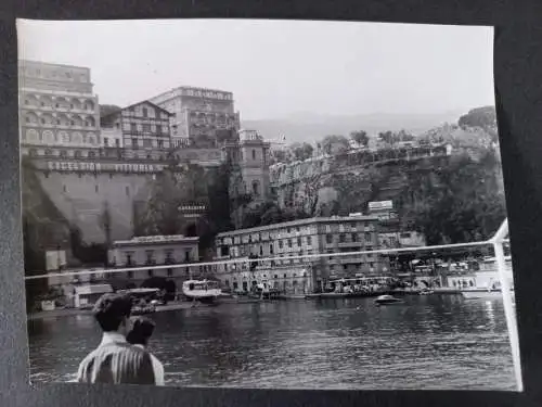 Vintage Foto Italien -  Sorrento - Hafen - Port 1960s