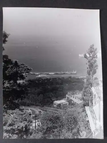 Vintage Foto Italien - Capri- Blick vom Dorf  1960s