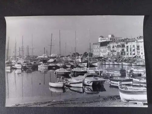 Vintage Foto Frankreich - Riviera - Cannes -Hafen - Port   1970s