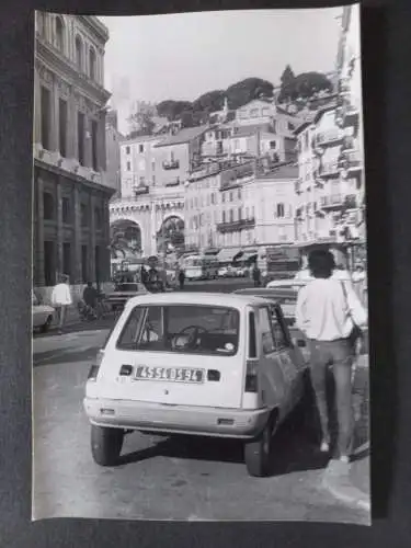Vintage Foto Frankreich - Riviera - Cannes -Strassenszene  1970s