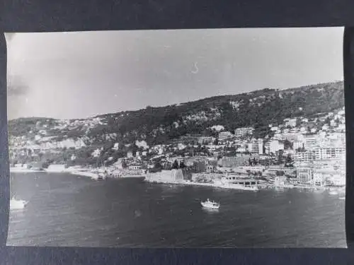 Vintage Foto Frankreich - Riviera - Küste  1970s