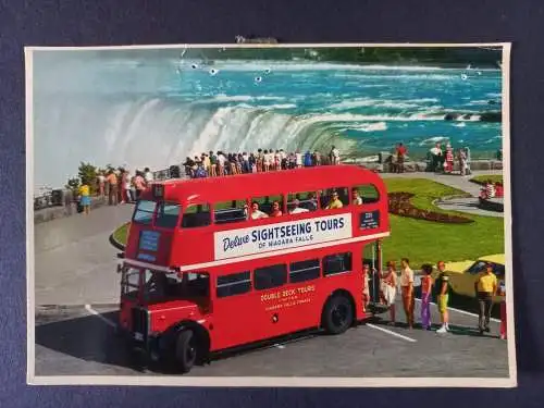 AK Postcard CPA Kanada, NIagara Falls, Ontario 1984