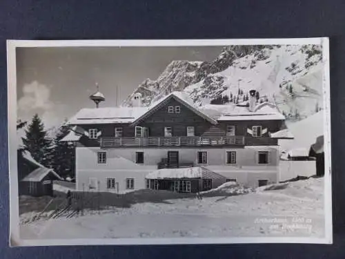 AK Postcard CPA Arthurhaus am Hochkönig 1946