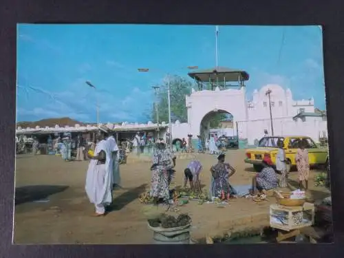 AK Postcard CPA Nigeria Ilorin Kwara State Entrance to Emir's Palace