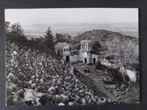AK Postcard CPA  Harzer Bergtheater zu Thale - Planet Verlag 1977