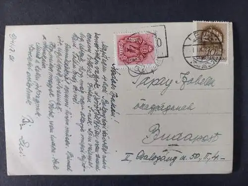 AK Postcard CPA  Tschechoslowakei Veľké Šarovce Šarovce Sáró Nagysáró 1941
