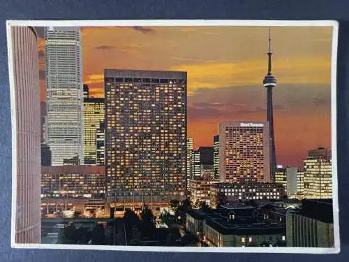 AK Postcard CPA  Kanada Toronto's Downtown Core 1983