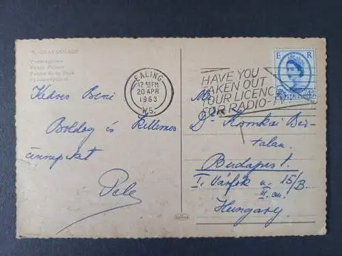 AK Postcard CPA Niederlande - Gravenhage 1963