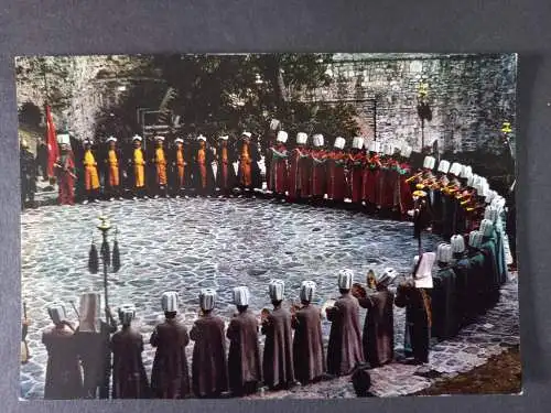 AK Postcard CPA Mehter Takimi Türkische Militärmusik