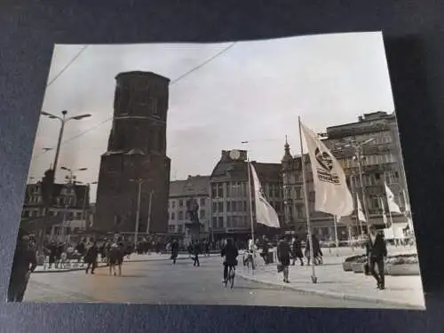 Vintage Foto  DDR Halle/s Stadtzentrum  1960s