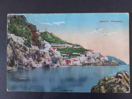 AK Postcard CPA  Amalfi - Panorama 1920