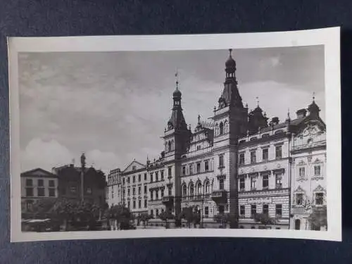 AK Postcard CPA Tschechien Pardubice  Pardubitz Radnice - Rathaus