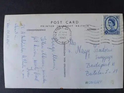 AK Postcard CPA England Stockport 1965