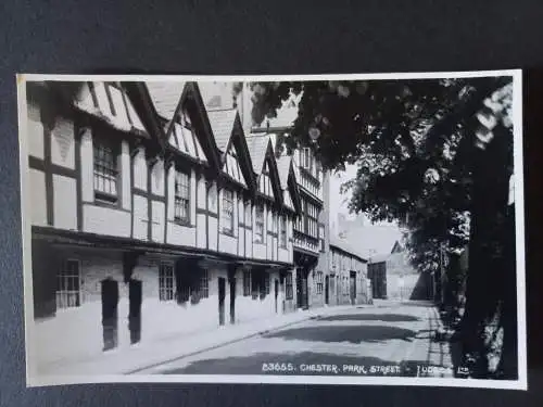 AK Postcard CPA England Chester, Park Street 1965