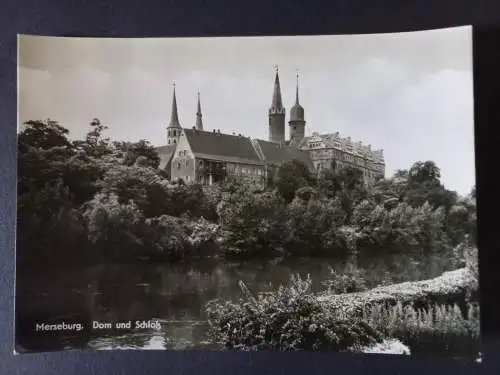AK Postcard CPA Deutschland Merseburg - Dom und Schloss