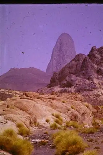 Vintage Dia Slide 35mm Algeria  Hoggar  Mountain   1960/70s