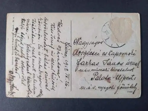 AK Postcard CPA Italien Neapel - Italy Napoli Via Caracciolo 1912