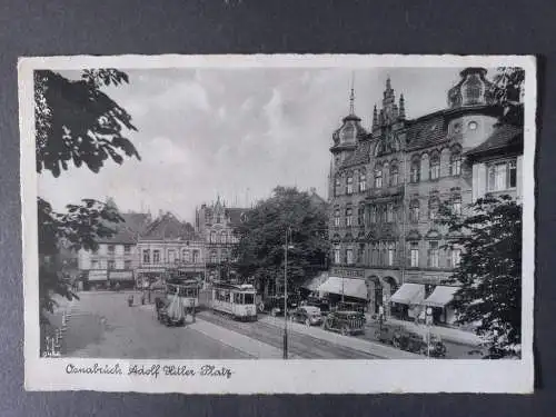 AK Postcard CPA Deutschland Osnabrück, Adolf Hitler Platz
