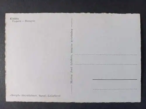 AK Postcard CPA Slowakei  Košice Kassa Kaschau Hauptplatz