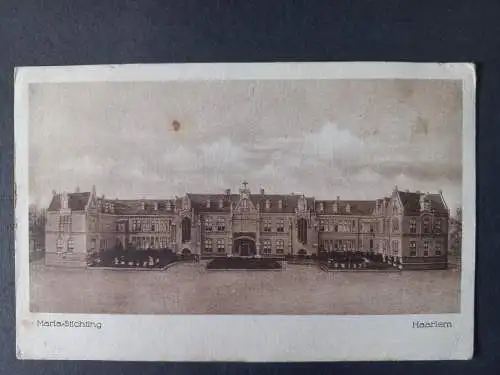 AK Postcard CPA Niederlande Haarlem - Maria Stichting 1930
