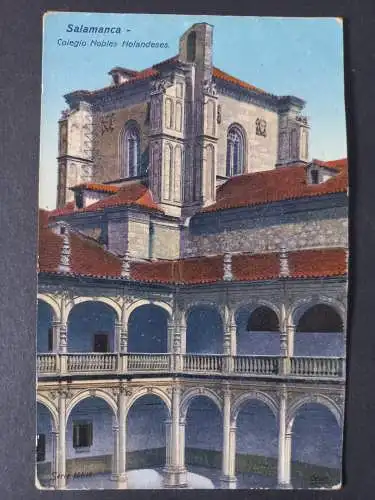 AK Postcard CPA Spanien - Salamanca - Colegio Nobles Holandeses