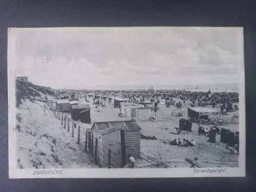 AK Postcard CPA  Niederlande - Zandvoort - Strandgezicht  1930