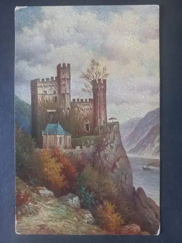 AK Postcard CPA  W. Hoy - Schloss Rheinstein