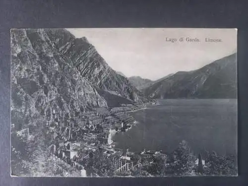 AK Postcard CPA Italien Lago di Garda - Limone