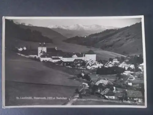 AK Postcard CPA Österreich St. Lambrecht Steiermark 1955