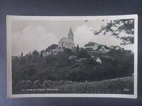 AK Postcard CPA Österreich St. Anna am Aigen Steiermark